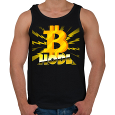 PRINTFASHION HODL 2 - Férfi atléta - Fekete