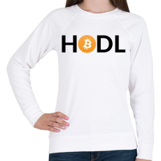 PRINTFASHION hodl - Női pulóver - Fehér