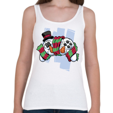 PRINTFASHION Hóemberes kontroller - Női atléta - Fehér női trikó