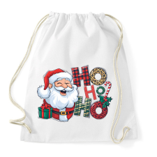 PRINTFASHION HOHOHO 1 - Sportzsák, Tornazsák - Fehér tornazsák