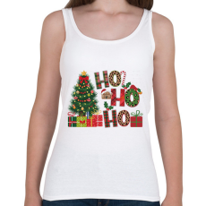 PRINTFASHION HOHOHO Karácsony - Női atléta - Fehér