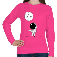 PRINTFASHION Hold lufi - Női pulóver - Fukszia női pulóver, kardigán