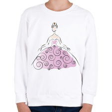 PRINTFASHION Hölgy - Gyerek pulóver - Fehér gyerek pulóver, kardigán