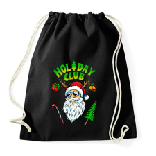PRINTFASHION HOLIDAY CLUB - Sportzsák, Tornazsák - Fekete tornazsák