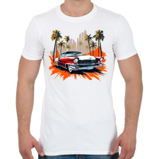 PRINTFASHION Holiday - Férfi póló - Fehér férfi póló