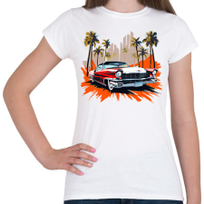 PRINTFASHION Holiday - Női póló - Fehér női póló