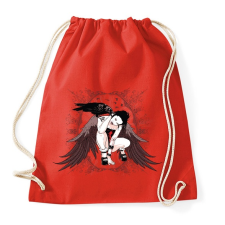PRINTFASHION Holló lány - Sportzsák, Tornazsák - Piros tornazsák