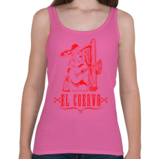 PRINTFASHION Holló - Női atléta - Rózsaszín