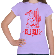 PRINTFASHION Holló - Női póló - Viola