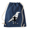 PRINTFASHION Holló - Sportzsák, Tornazsák - Sötétkék