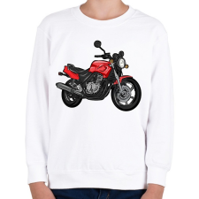 PRINTFASHION Honda Cb 500 y pc32 - Gyerek pulóver - Fehér gyerek pulóver, kardigán