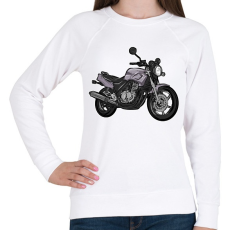 PRINTFASHION Honda Cb 500 y pc32szürke - Női pulóver - Fehér