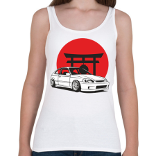 PRINTFASHION Honda civic - Női atléta - Fehér női trikó