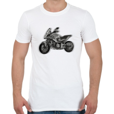 PRINTFASHION honda nc - Férfi póló - Fehér férfi póló