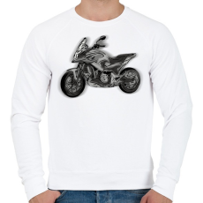 PRINTFASHION honda nc - Férfi pulóver - Fehér