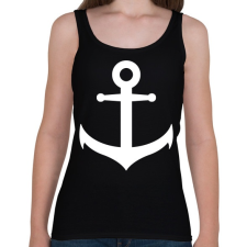 PRINTFASHION horgony - Női atléta - Fekete női trikó