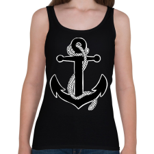 PRINTFASHION Horgony - Női atléta - Fekete női trikó