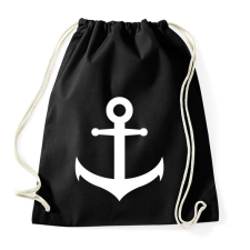 PRINTFASHION horgony - Sportzsák, Tornazsák - Fekete tornazsák