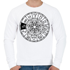 PRINTFASHION horoszkóp bak fekete - Férfi pulóver - Fehér férfi pulóver, kardigán