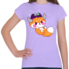 PRINTFASHION Horoszkóp - BIKA - Női póló - Viola