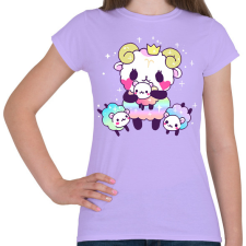 PRINTFASHION Horoszkóp - KOS - Női póló - Viola női póló