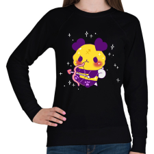 PRINTFASHION Horoszkóp-NYILAS - Női pulóver - Fekete női pulóver, kardigán