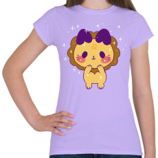 PRINTFASHION Horoszkóp-OROSZLÁN - Női póló - Viola