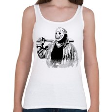 PRINTFASHION Horror cirkusz - Női atléta - Fehér