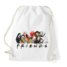 PRINTFASHION Horror friends  - Sportzsák, Tornazsák - Fehér tornazsák