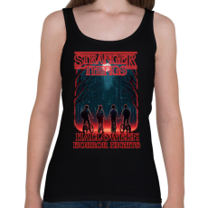 PRINTFASHION Horror nights - Női atléta - Fekete