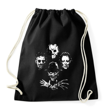 PRINTFASHION horror szereplők #2 - Sportzsák, Tornazsák - Fekete tornazsák