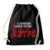PRINTFASHION Horror történet - Sportzsák, Tornazsák - Fekete