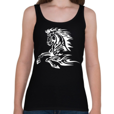 PRINTFASHION horse - Női atléta - Fekete