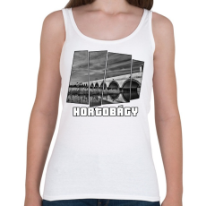 PRINTFASHION Hortobágyi 9 lyukú híd (GTA stílus) - Női atléta - Fehér