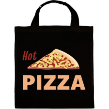 PRINTFASHION hot pizza - Vászontáska - Fekete kézitáska és bőrönd