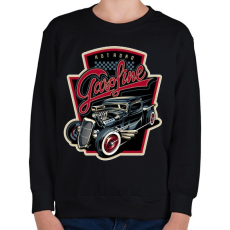 PRINTFASHION HOT ROAD - Gyerek pulóver - Fekete