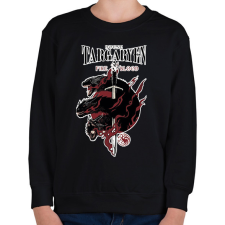 PRINTFASHION House Targaryen - Gyerek pulóver - Fekete gyerek pulóver, kardigán