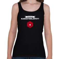 PRINTFASHION Hoztál új karakterlapot? - Női atléta - Fekete