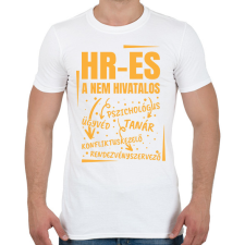 PRINTFASHION HR-es, a nem hivatalos - Férfi póló - Fehér férfi póló