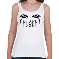 PRINTFASHION Hrafna-Flóki Vilgerðarson - Női atléta - Fehér női trikó