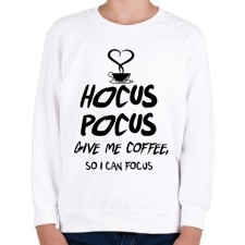 PRINTFASHION hucus pocus - Gyerek pulóver - Fehér gyerek pulóver, kardigán