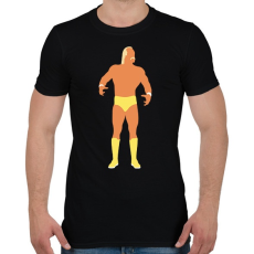 PRINTFASHION Hulk Hogan - Férfi póló - Fekete