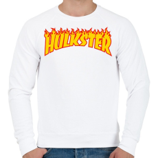 PRINTFASHION hulkster - Férfi pulóver - Fehér