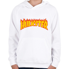 PRINTFASHION hulkster - Gyerek kapucnis pulóver - Fehér