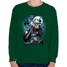 PRINTFASHION Hullavadász - Gyerek pulóver - Sötétzöld