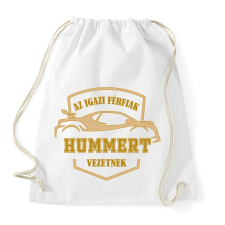 PRINTFASHION Hummeres sofőr - Sportzsák, Tornazsák - Fehér tornazsák