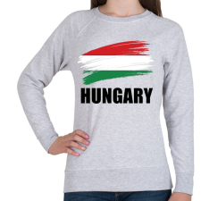 PRINTFASHION Hungary 2 - Női pulóver - Sport szürke női pulóver, kardigán