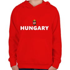 PRINTFASHION HUNGARY - Gyerek kapucnis pulóver - Piros gyerek pulóver, kardigán