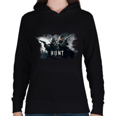 PRINTFASHION hunt_showdown - Női kapucnis pulóver - Fekete