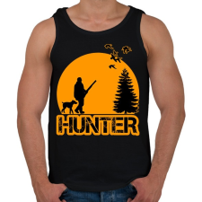 PRINTFASHION Hunter - Férfi atléta - Fekete atléta, trikó